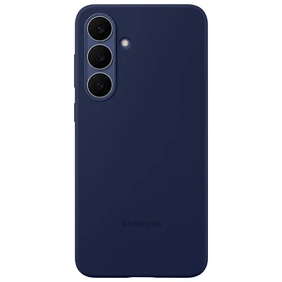 Étui souple ajusté en silicone de Samsung pour Galaxy S25 FE - Bleu foncé