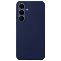 Étui souple ajusté en silicone de Samsung pour Galaxy S25 FE - Bleu foncé