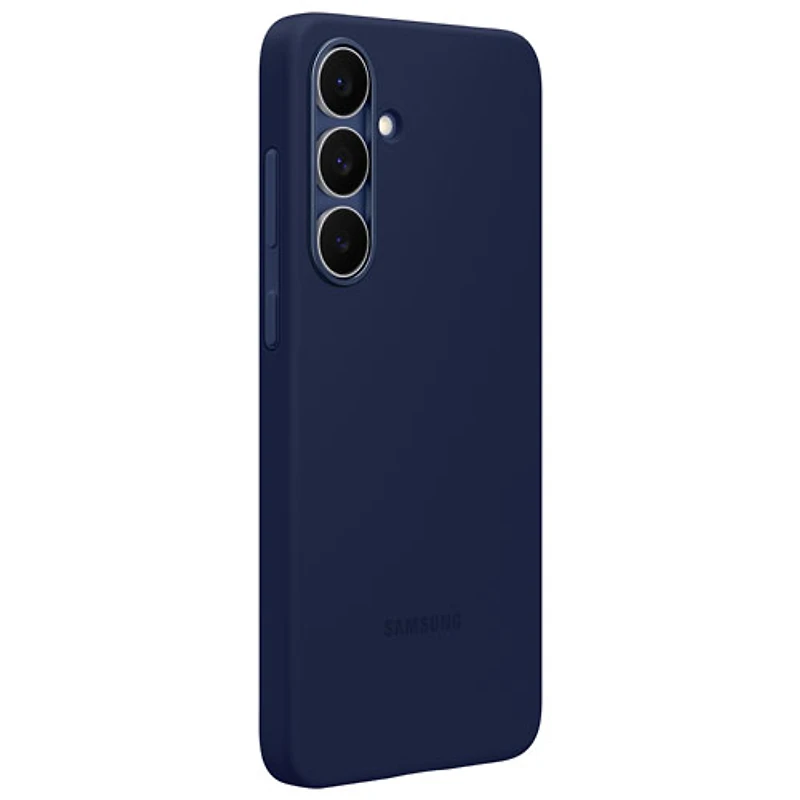 Étui souple ajusté en silicone de Samsung pour Galaxy S25 FE - Bleu foncé