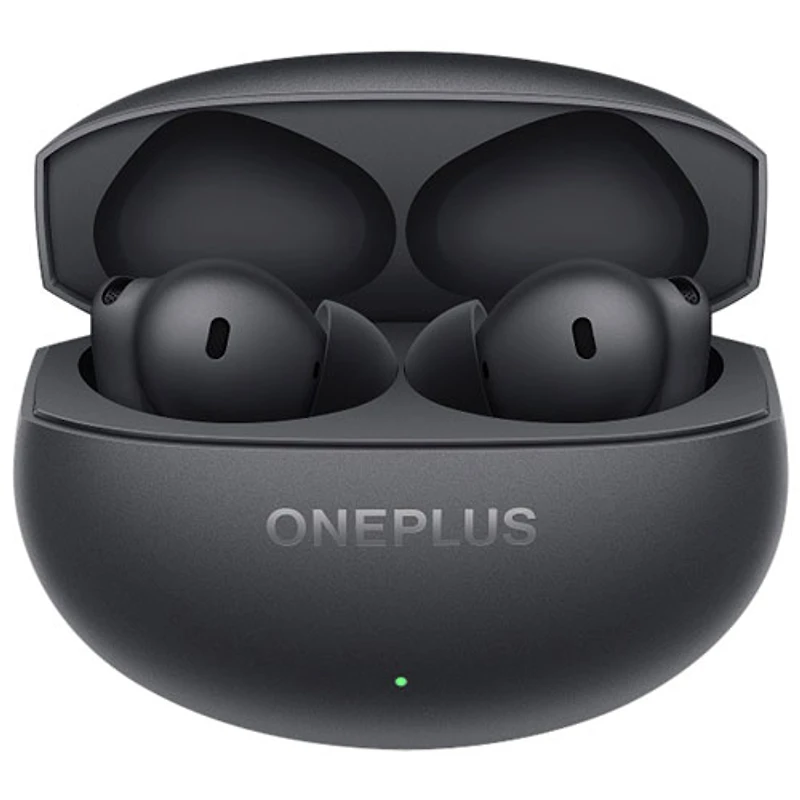 Écouteurs boutons 100 % sans fil à suppression du bruit Buds 4 de OnePlus - Gris tempête