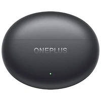 Écouteurs boutons 100 % sans fil à suppression du bruit Buds 4 de OnePlus - Gris tempête