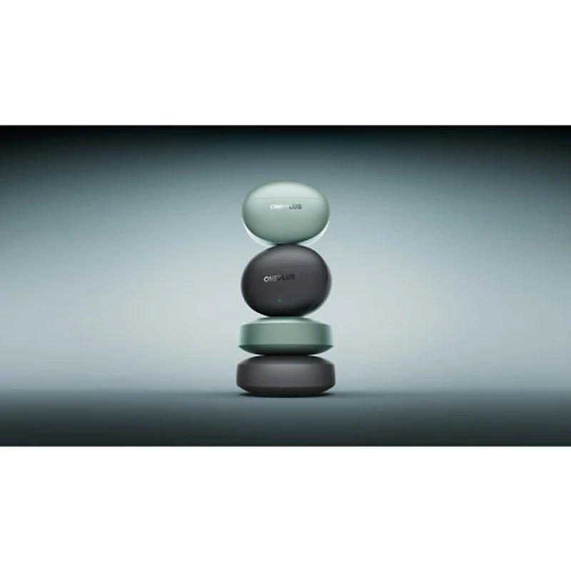 Écouteurs boutons 100 % sans fil à suppression du bruit Buds 4 de OnePlus - Gris tempête