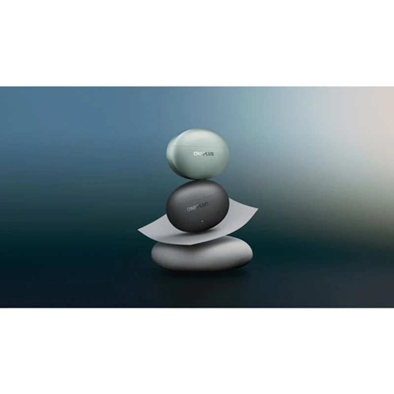 Écouteurs boutons 100 % sans fil à suppression du bruit Buds 4 de OnePlus - Gris tempête