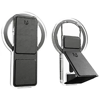 CLCKR Matter MagSafe Universal Cell Phone Expanding Grip & Stand - Black & Clear