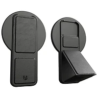 Prise extensible avec support universel MagSafe Matter de CLCKR pour téléphone cellulaire - Noir