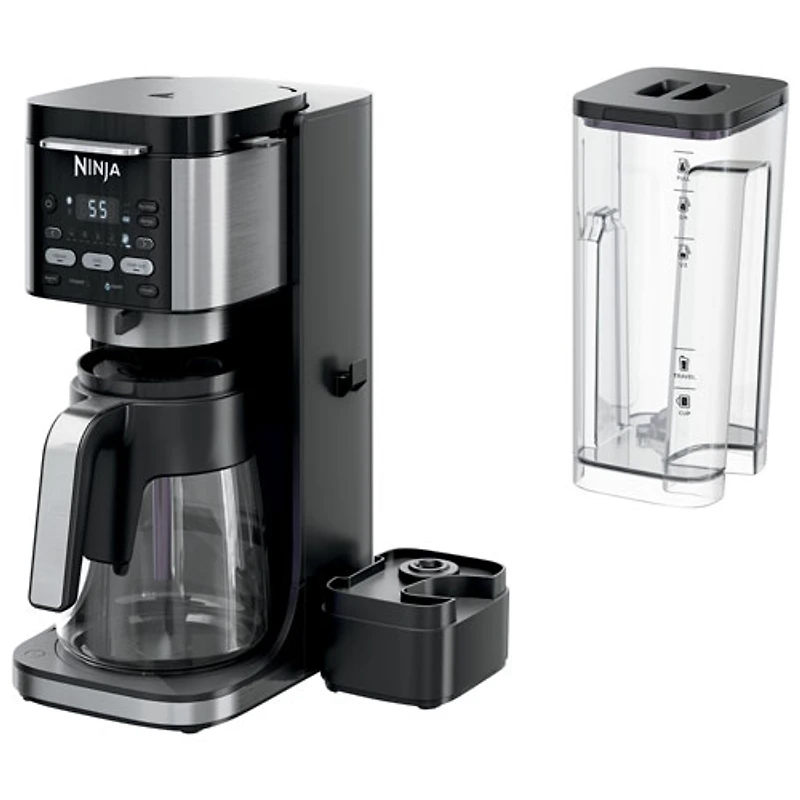 Ninja DualBrew Grounds & Pods Hot & Iced Coffee Maker - 12-Cup - Black/Stainless Steel