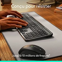 Logitech Signature Slim Solar+ Bluetooth Keyboard - Graphite - English