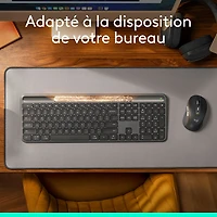 Logitech Signature Slim Solar+ Bluetooth Keyboard - Graphite - English