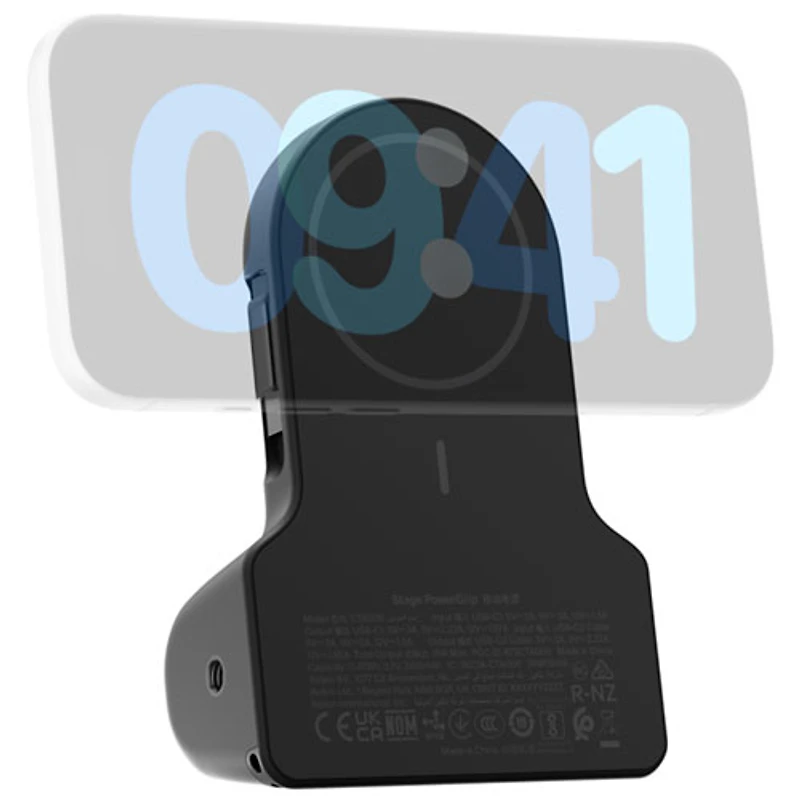 Belkin PowerGrip 9300 mAh USB-C Power Bank with USB-C Cable - Charcoal