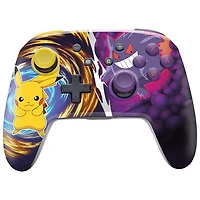 PowerA Enhanced Wireless Controller for Nintendo Switch - Pikachu vs. Gengar