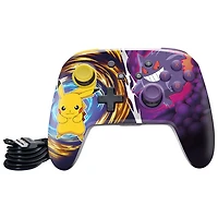 PowerA Enhanced Wireless Controller for Nintendo Switch - Pikachu vs. Gengar