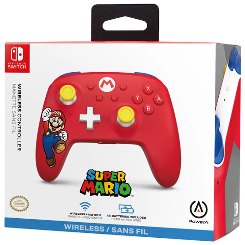 PowerA Wireless Controller for Nintendo Switch - Mario Joy
