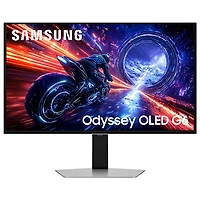 Samsung Odyssey G6 27" WQHD 500Hz 0.03ms GTG OLED FreeSync Gaming Monitor (LS27FG600SNXZA) - Silver