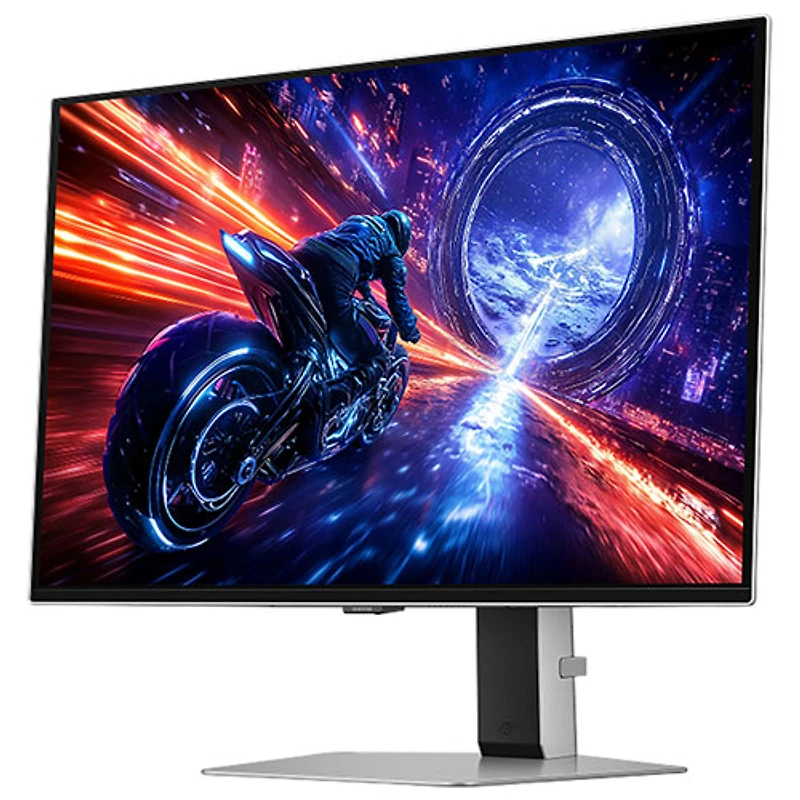 Samsung Odyssey G6 27" WQHD 500Hz 0.03ms GTG OLED FreeSync Gaming Monitor (LS27FG600SNXZA) - Silver