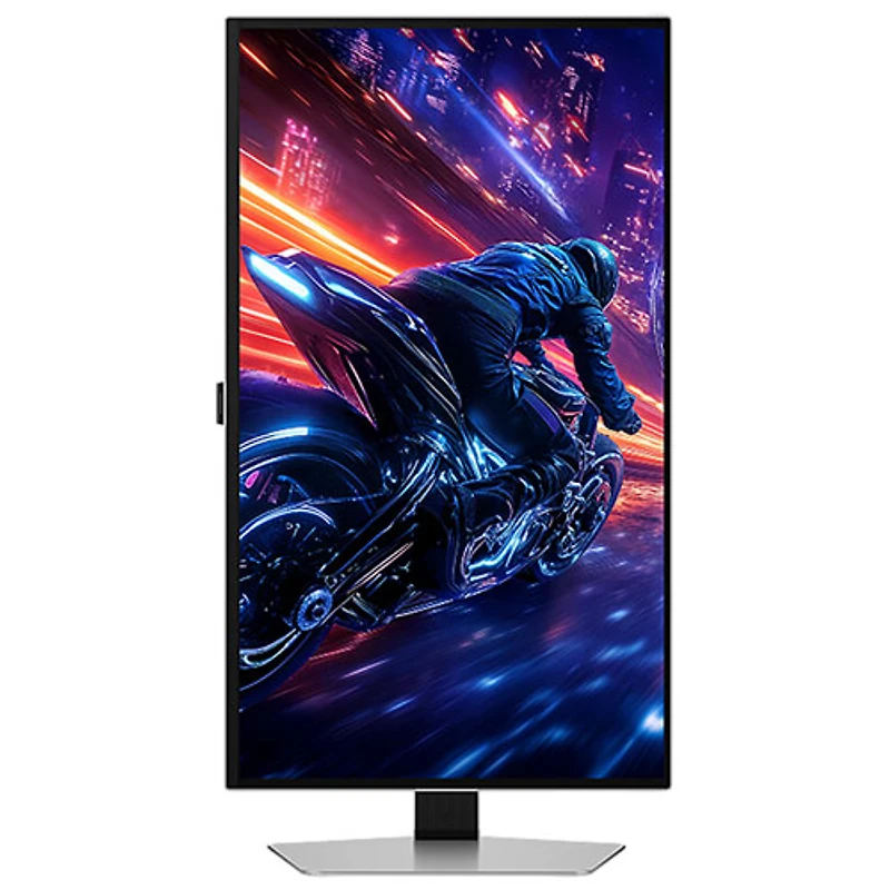 Samsung Odyssey G6 27" WQHD 500Hz 0.03ms GTG OLED FreeSync Gaming Monitor (LS27FG600SNXZA) - Silver