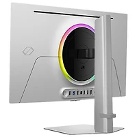 Samsung Odyssey G6 27" WQHD 500Hz 0.03ms GTG OLED FreeSync Gaming Monitor (LS27FG600SNXZA) - Silver