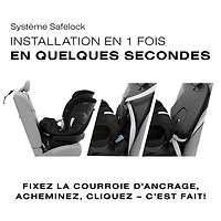 Cybex Callisto G 360 3-in-1 Convertible High-Back Booster Car Seat - Moon Black