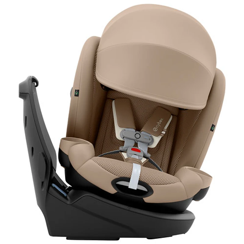 Siège rehausseur convertible à dossier haut 3-en-1 Callisto G 360 de Cybex - Beige amande