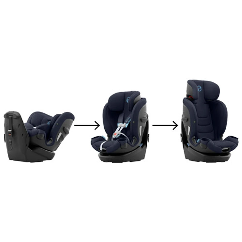 Cybex Callisto G 360 3-in-1 Convertible High-Back Booster Car Seat - Ocean Blue
