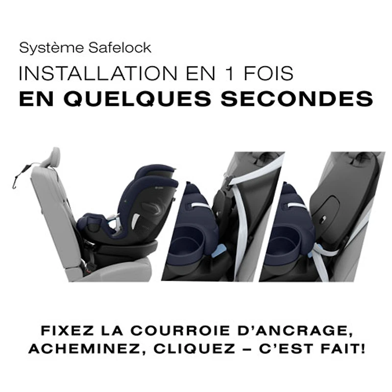 Cybex Callisto G 360 3-in-1 Convertible High-Back Booster Car Seat - Ocean Blue