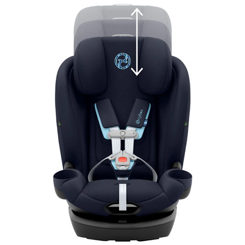 Cybex Callisto G 360 3-in-1 Convertible High-Back Booster Car Seat - Ocean Blue