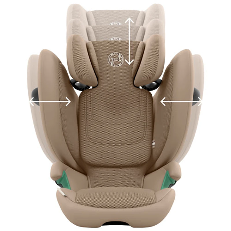 Cybex Solution G2 High-Backed Booster Car Seat - Almond Beige