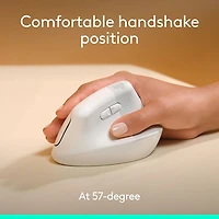 Logitech Wave Keys Bluetooth Membrane Full-Size Ergonomic Keyboard & Mouse Combo for Mac - White - EN -Only at Best Buy