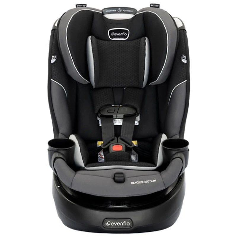 Evenflo Revolve360 Slim Rear-facing Infant Car Seat - Black/Grey