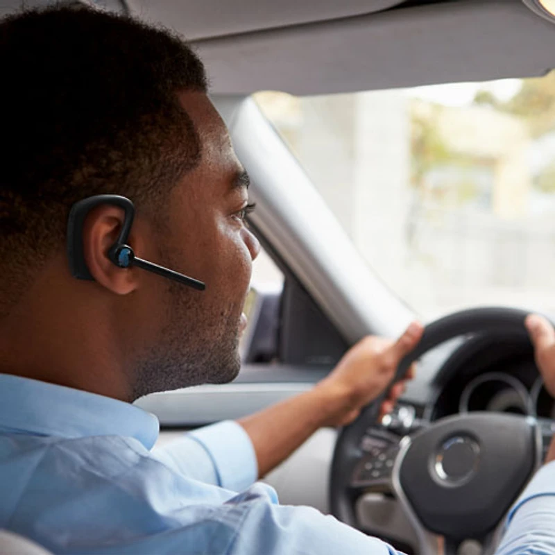 BlueParrott M500-XT Wireless Bluetooth Mono Headset with 93% Noise-Cancelling Microphone