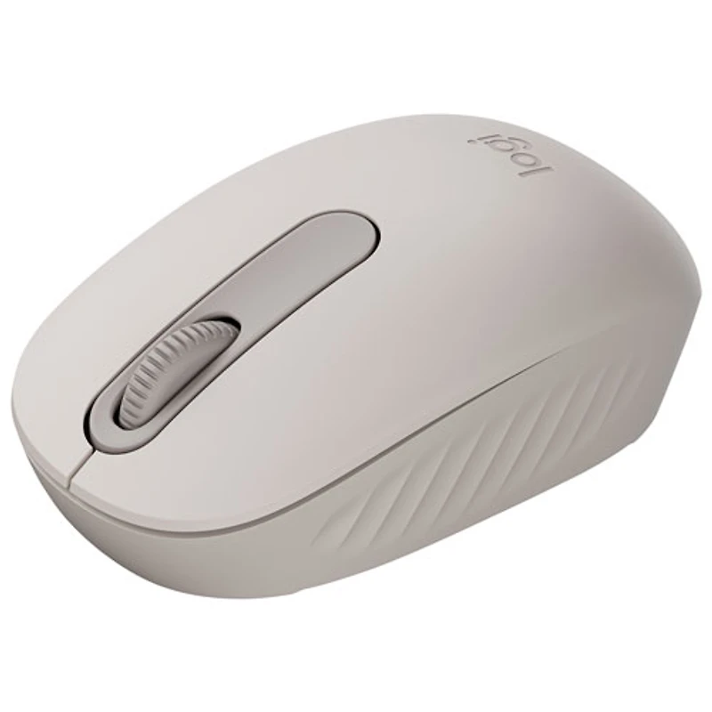 Logitech M196 Wireless Optical Bluetooth Ambidextrous Mouse - Sand