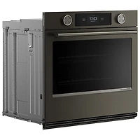 Four mural électrique à convection véritable 5 pi³ 30 po de KitchenAid (KOES730SBE) - Fonte noire