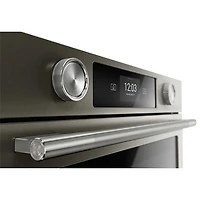 Four mural électrique à convection véritable 5 pi³ 30 po de KitchenAid (KOES730SBE) - Fonte noire