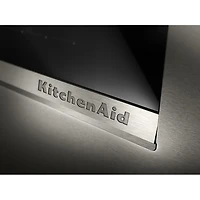 Four mural électrique à convection véritable 5 pi³ 30 po de KitchenAid (KOES730SBE) - Fonte noire