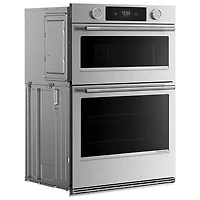 KitchenAid 27" 5 Cu. Ft. Combination True Convection Electric Wall Oven (KOEC727SPS) - PrintShield Stainless