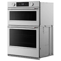 KitchenAid 27" 5 Cu. Ft. Combination True Convection Electric Wall Oven (KOEC727SPS) - PrintShield Stainless