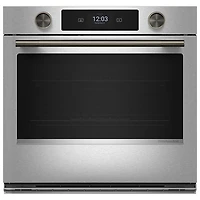 Four mural électrique à convection véritable 5,0 pi³ 30 po de KitchenAid (KOES730SPS) - Acier inoxydable PrintShield