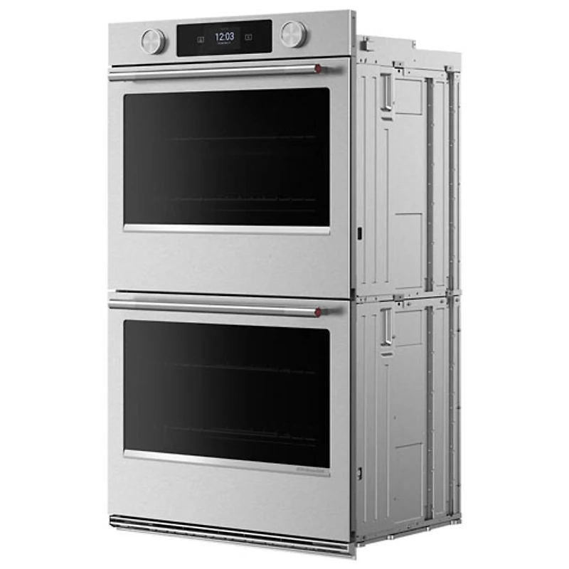 KitchenAid 27" 8.6 Cu. Ft. True Convection Electric Wall Oven (KOED727SPS) - PrintShield Stainless
