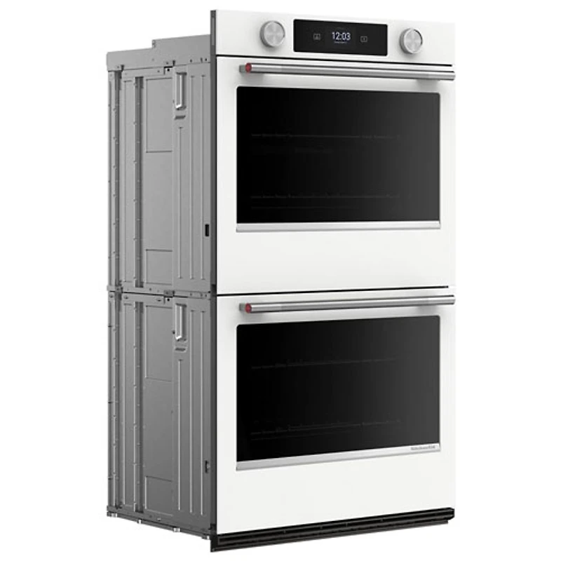 KitchenAid 30" 10.0 Cu. Ft. True Convection Electric Wall Oven (KOED730SWH) - White