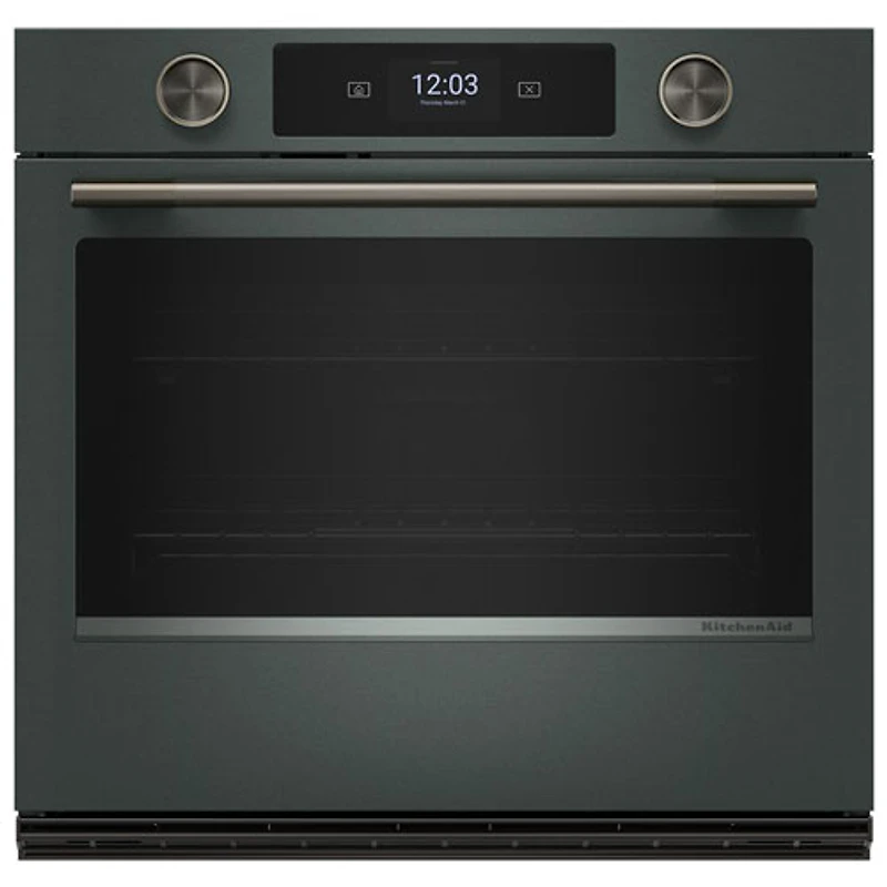 KitchenAid 30" 5.0 Cu. Ft. True Convection Electric Wall Oven (KOES730SJP) - Juniper