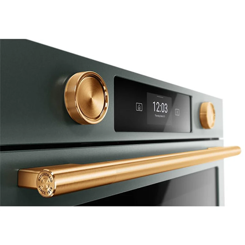 KitchenAid 30" 5.0 Cu. Ft. True Convection Electric Wall Oven (KOES730SJP) - Juniper