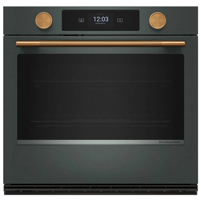 KitchenAid 30" 5.0 Cu. Ft. True Convection Electric Wall Oven (KOES730SJP) - Juniper