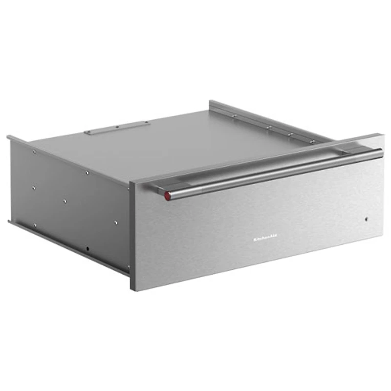 KitchenAid 27" 1.3 Cu. Ft. Electric Warming Drawer (KWES727SPS) - PrintShield Stainless