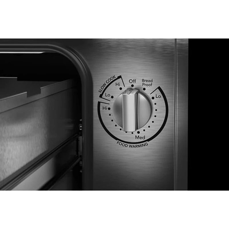 KitchenAid 27" 1.3 Cu. Ft. Electric Warming Drawer (KWES727SPS) - PrintShield Stainless