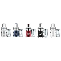Remis à neuf (Bon état) - Centrifugeuse Juice Fountain Cold XL de Breville - Truffe noire - Réusiné par Breville