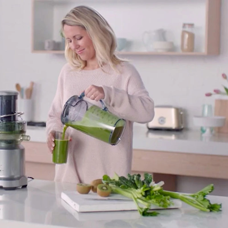 Remis à neuf (Bon état) - Centrifugeuse Juice Fountain Cold Plus de Breville - Acier inoxydable brossé - Réusiné par Breville