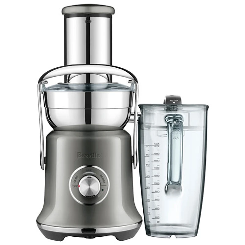 Remis à neuf (Bon état) - Centrifugeuse Juice Fountain Cold XL de Breville - Hickory fumé - Réusiné par Breville