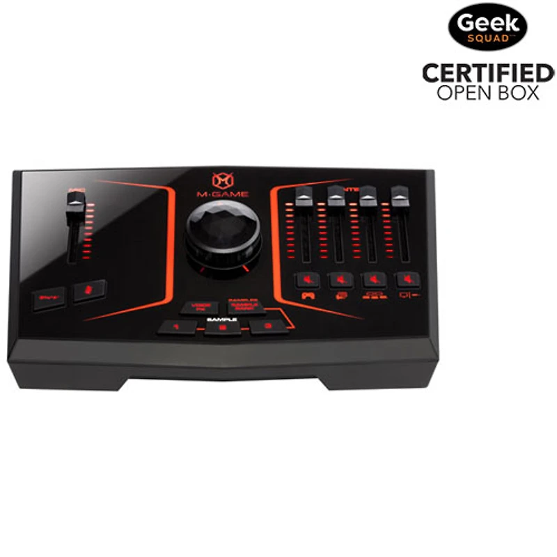Boîte ouverte - Interface de diffusion USB simple RVB M-Game de M-Audio