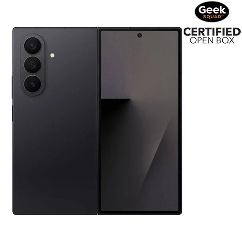 Boîte ouverte - Galaxy Z Flip7 5G de Go de Samsung - Noir de jais