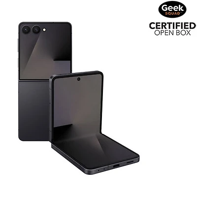 Open Box - Samsung Galaxy Z Flip7 5G 512GB - Jet Black - Unlocked
