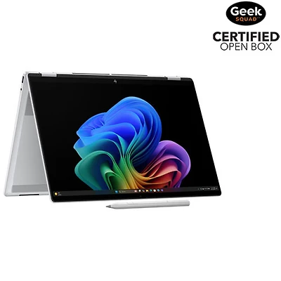 Boîte ouverte - Portable 2-en-1 à écran tactile DELO de 14 po OmniBook X Flip de HP (Ai5 340 [Zen 5] de Ryzen/RAM 16 Go/SSD 512 Go/Windows 11)